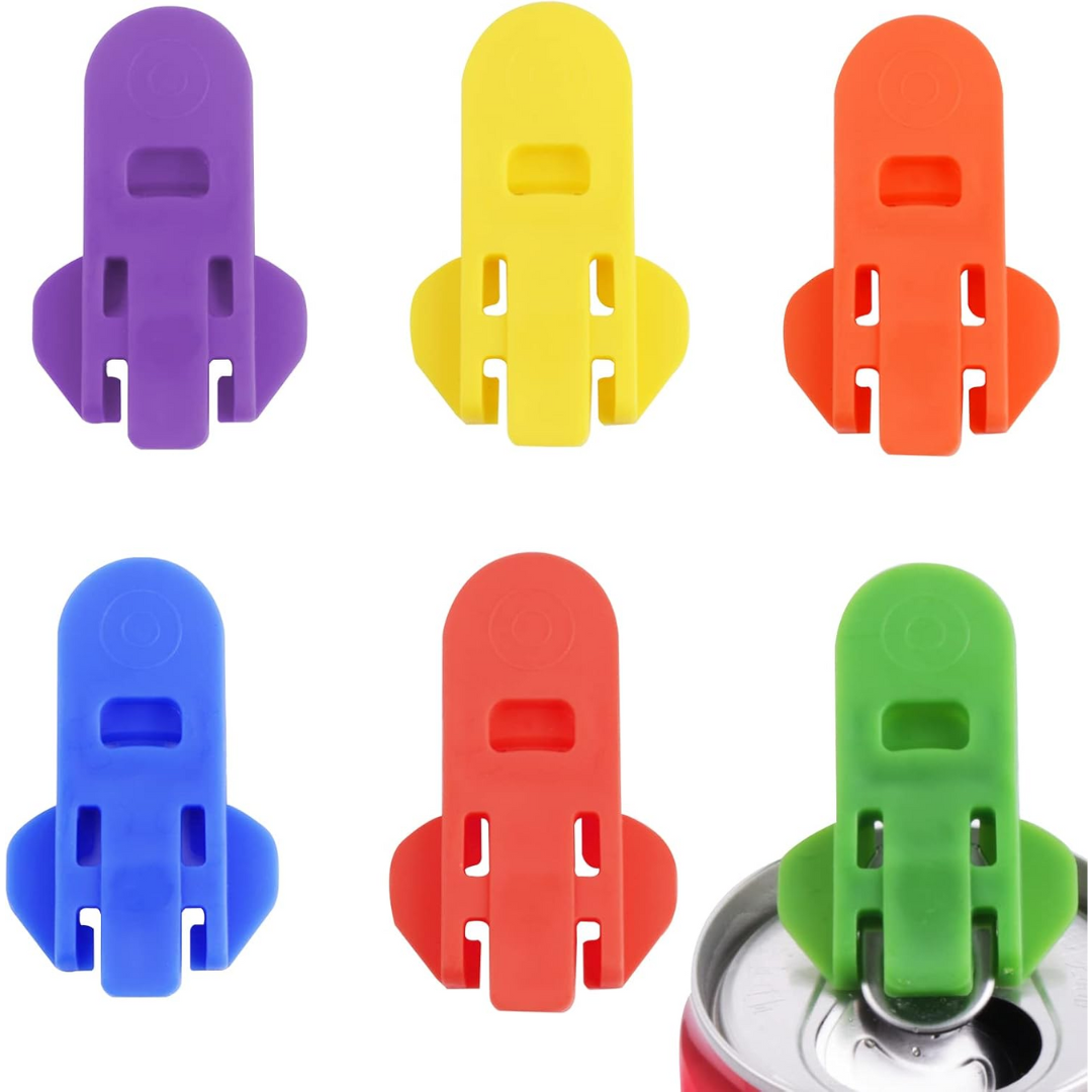 CanOpener Clip – 6-Pack Easy Can Tab Opener