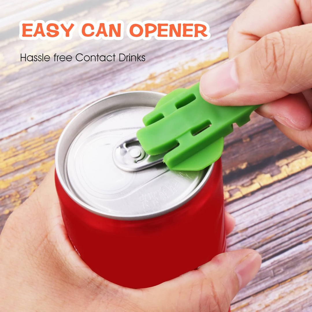 CanOpener Clip – 6-Pack Easy Can Tab Opener